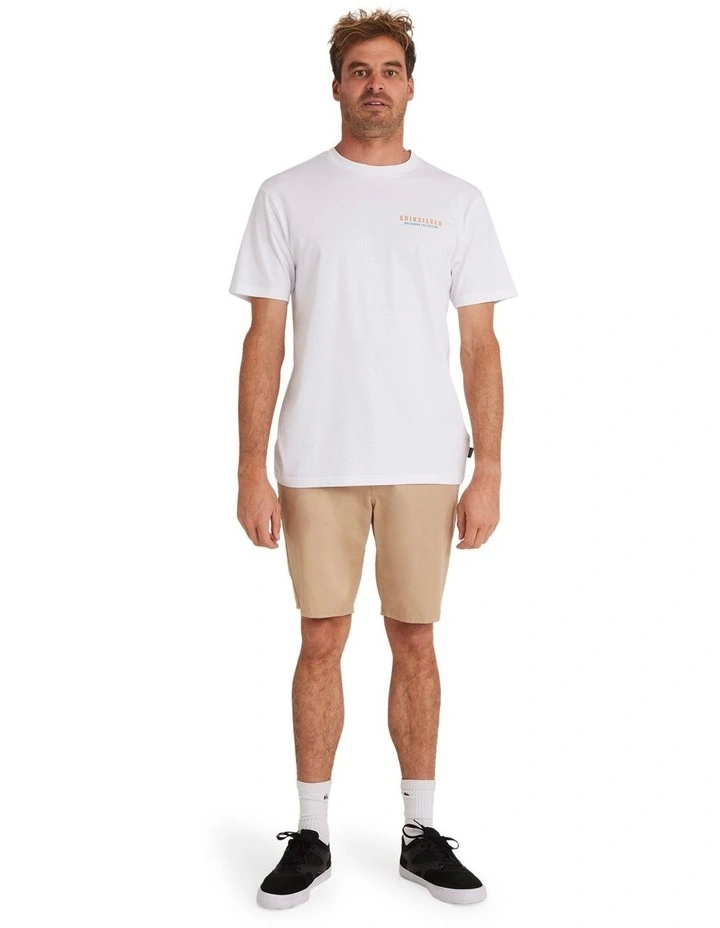 Stacked Lines T-Shirt White image 5