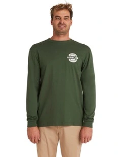 Ocean Made Long Sleeve T-Shirt in Forest