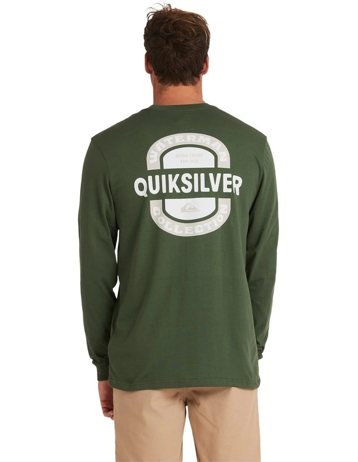 Ocean Made Long Sleeve T-Shirt in Forest image 2