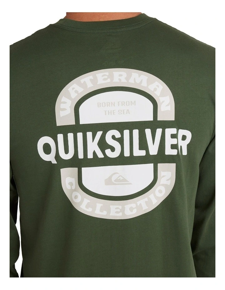 Ocean Made Long Sleeve T-Shirt in Forest image 4