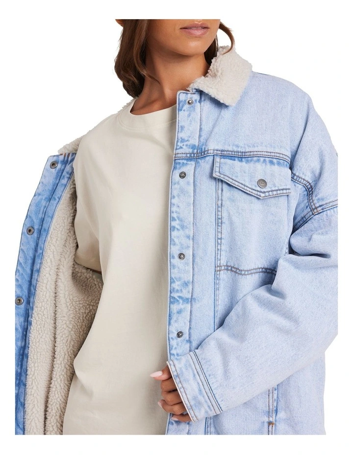 Hiker Casual Jacket in Blue image 4