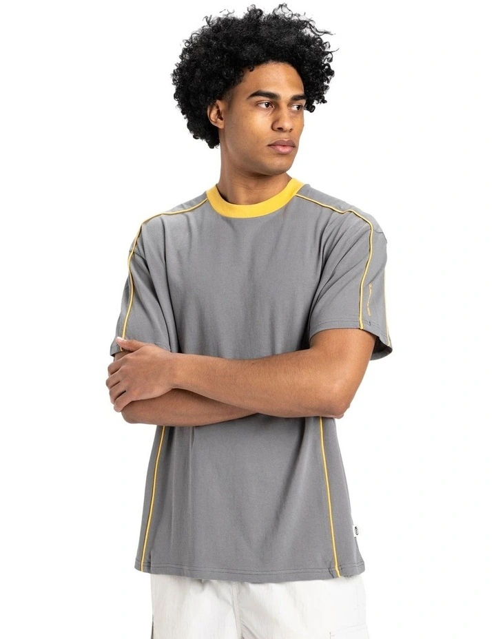 Pipeline T-shirt in Steel image 1