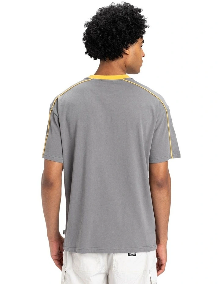 Pipeline T-shirt in Steel image 2