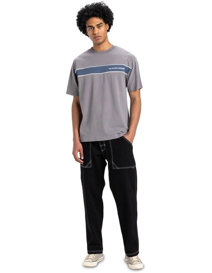 Tri Band T-shirt in Steel image 5