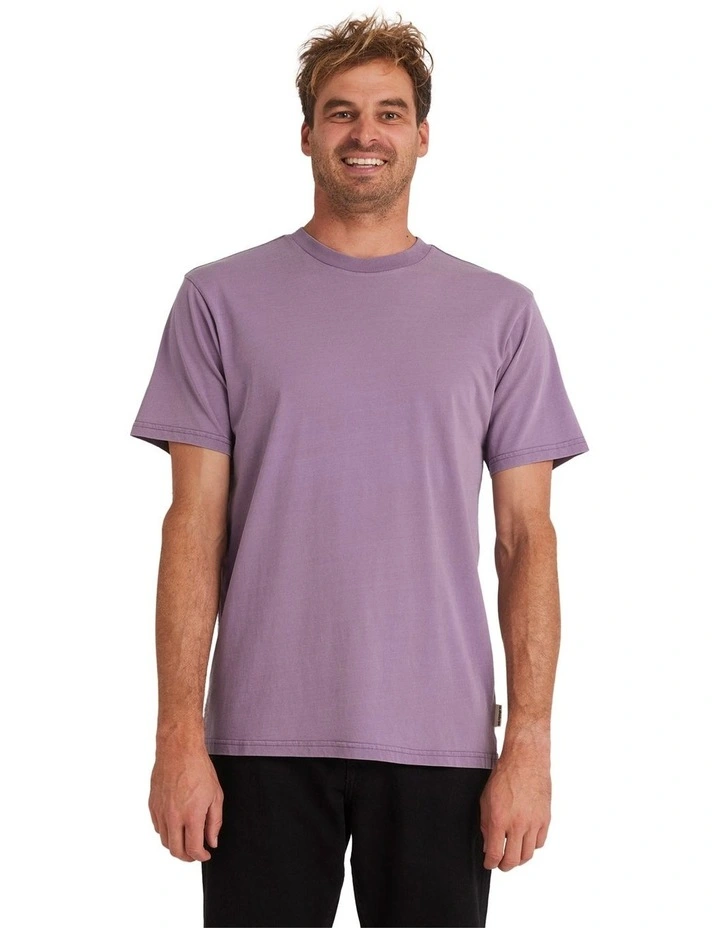 Salt Water Crew T-shirt in Purple image 1