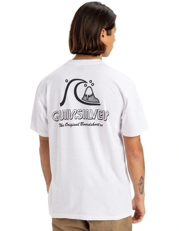 Original Gangster Boardshort Company T-shirt in White image 2