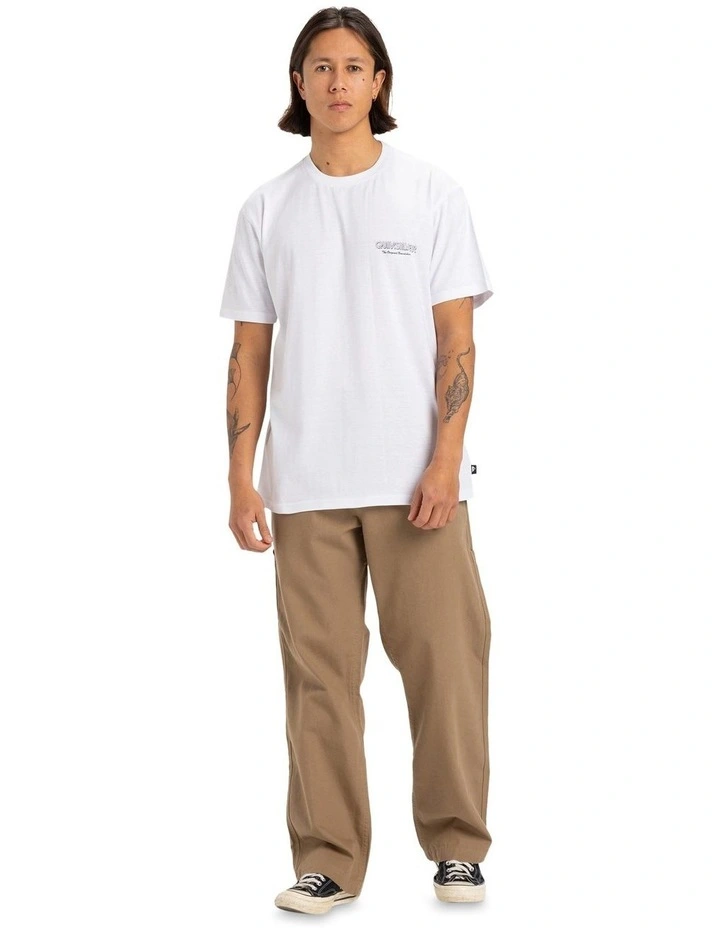 Original Gangster Boardshort Company T-shirt in White image 5