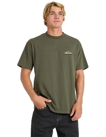 Quik Core Short Sleeve T-Shirt in Brown