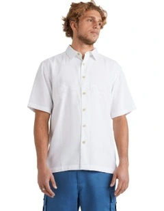 Offshore Short Sleeve Shirt White