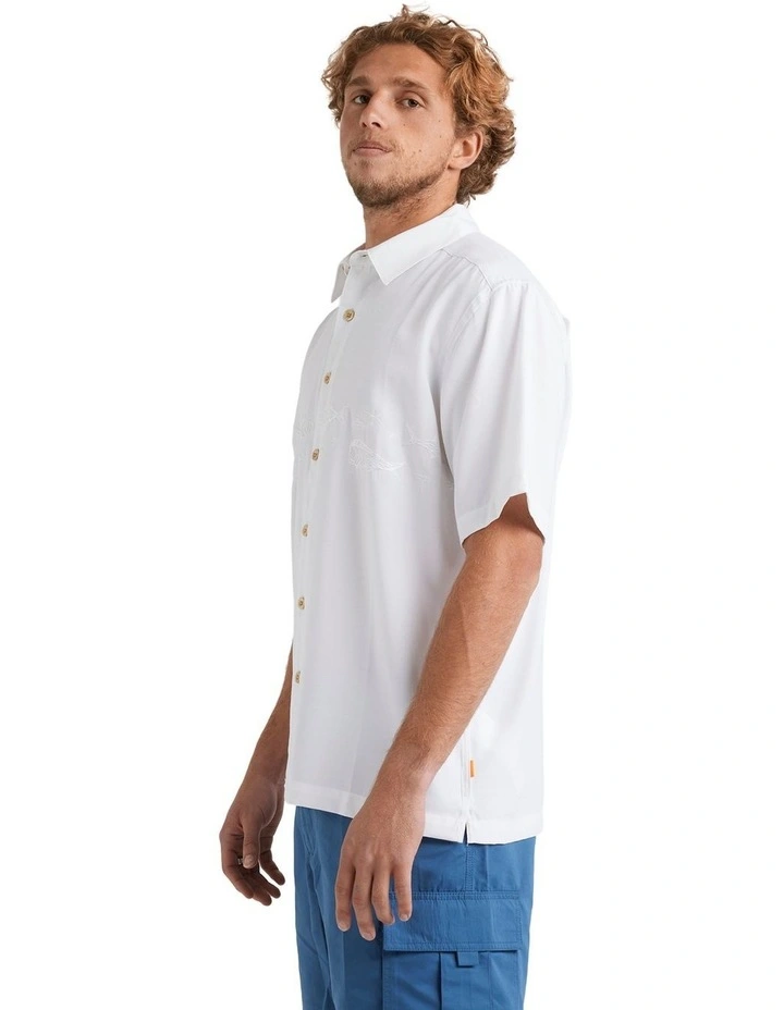Offshore Short Sleeve Shirt White image 3