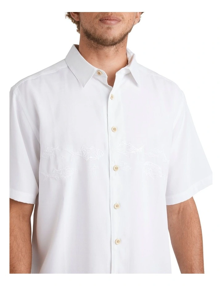 Offshore Short Sleeve Shirt White image 4