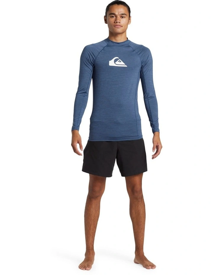 Everyday Long Sleeve Upf 50 Rash Vest in Blue image 5