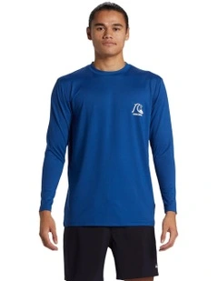 Dna Bubble Logo Long Sleeve UPF 50 Rash Vest in Blue