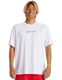 Dna Rushed Logo Short Sleeve UPF 50 Surf T-shirt in White