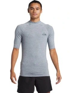 Everyday Short Sleeve UPF 50 Rash Vest in Grey