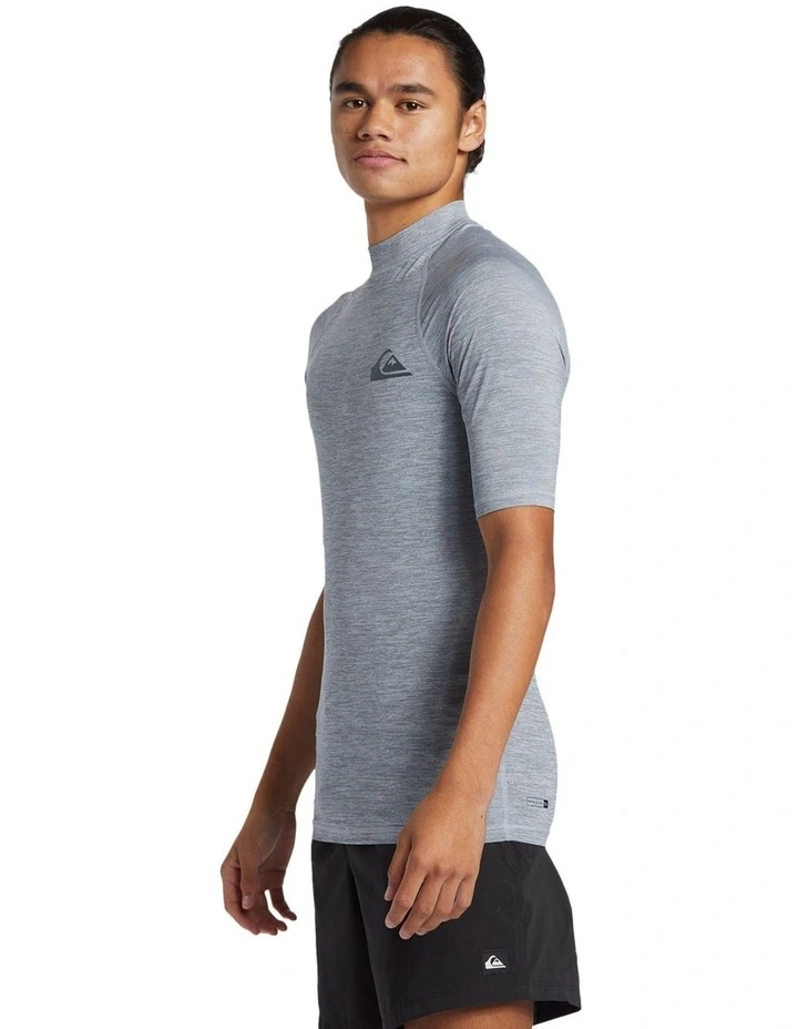 Everyday Short Sleeve UPF 50 Rash Vest in Grey image 3
