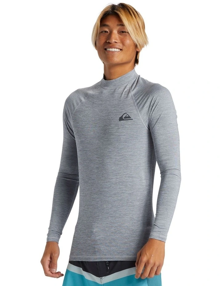 Everyday Long Sleeve Upf 50 Rash Vest in Grey image 3