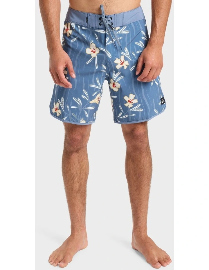 Surfsilk Scallop 18 Board Shorts in Blue image 1