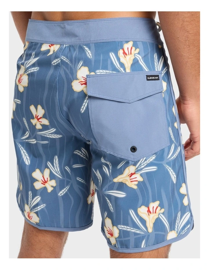 Surfsilk Scallop 18 Board Shorts in Blue image 4