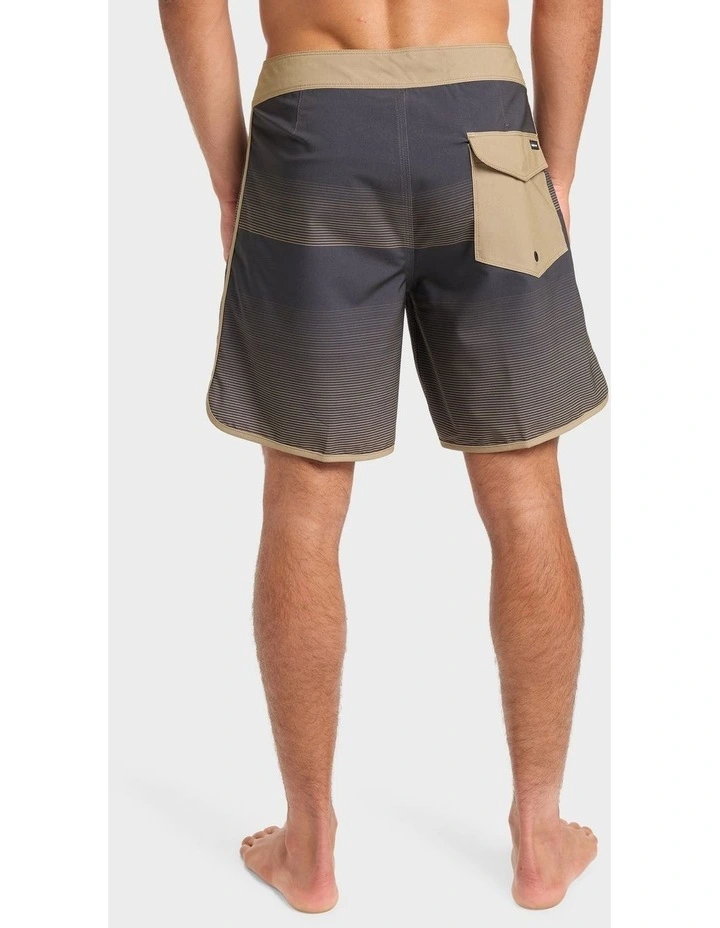 Surfsilk Scallop 18 Board Shorts in Black image 2