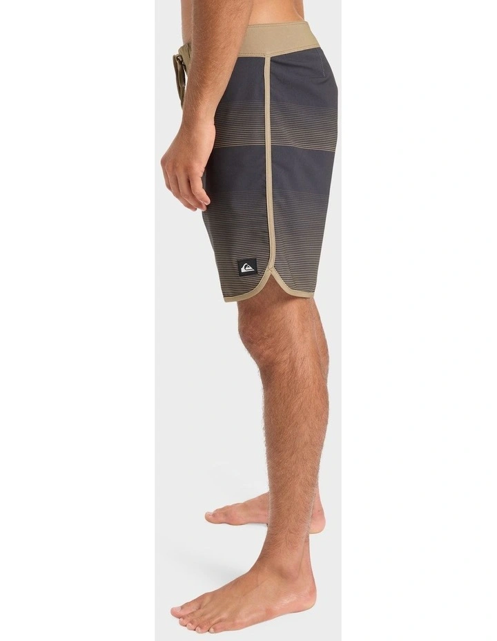 Surfsilk Scallop 18 Board Shorts in Black image 3