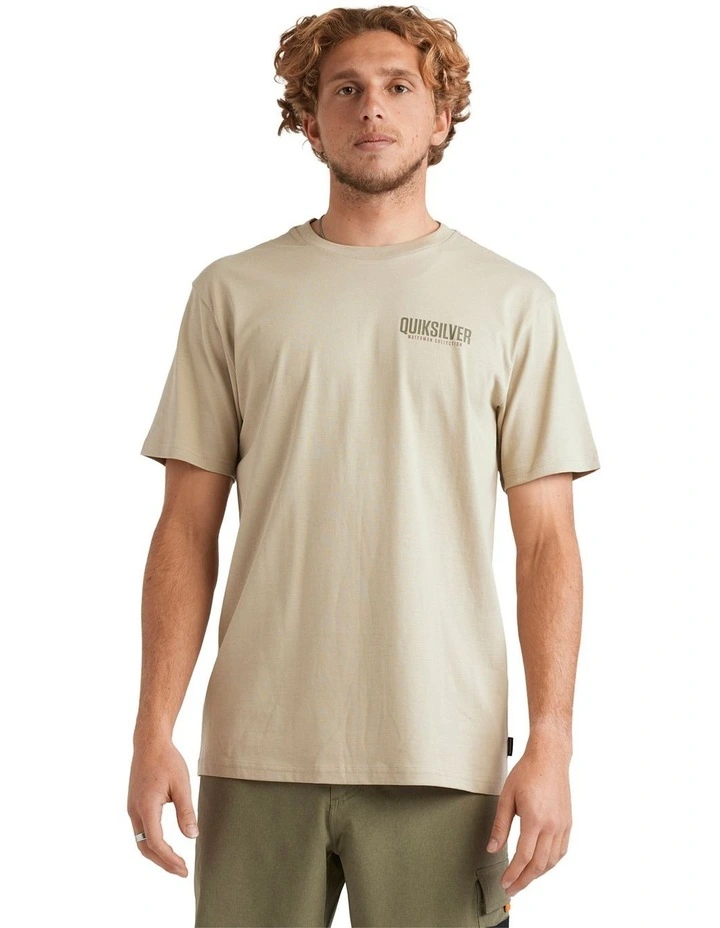 Fish On T-shirt in Cloudy Gray image 1