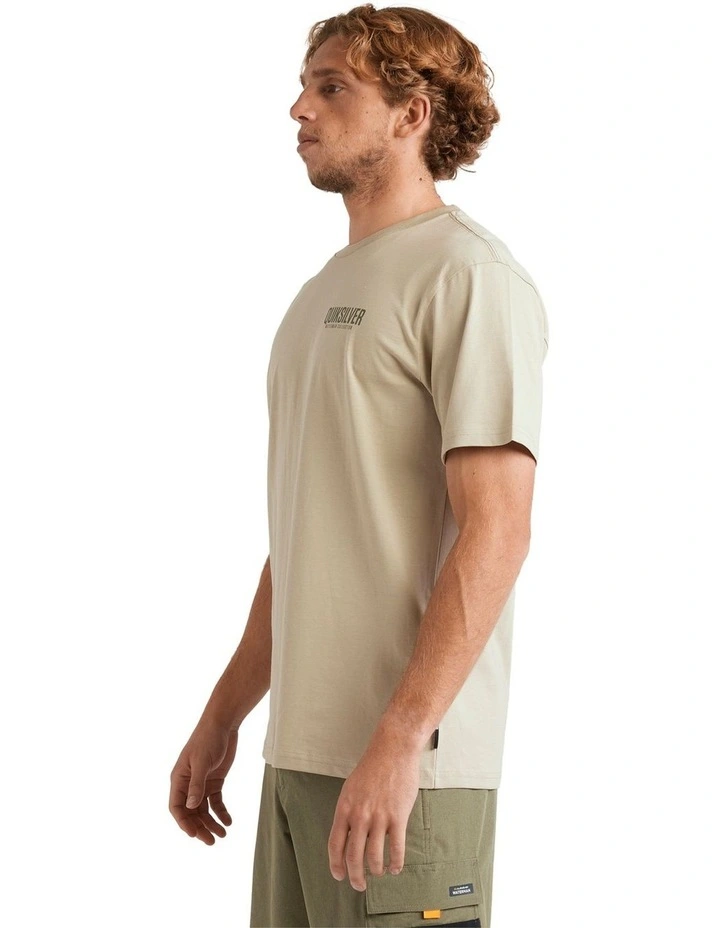 Fish On T-shirt in Cloudy Gray image 3