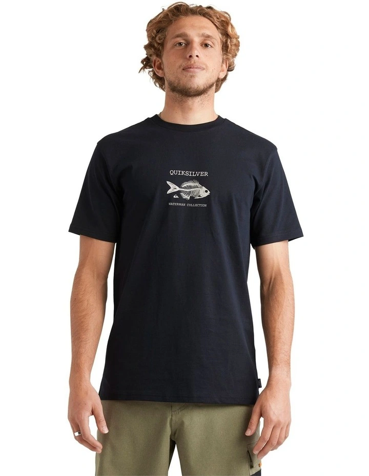 Caught Nothing T-shirt in Black image 1