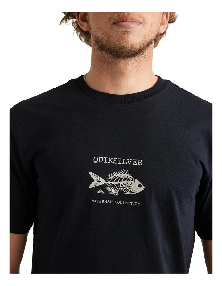 Caught Nothing T-shirt in Black image 4