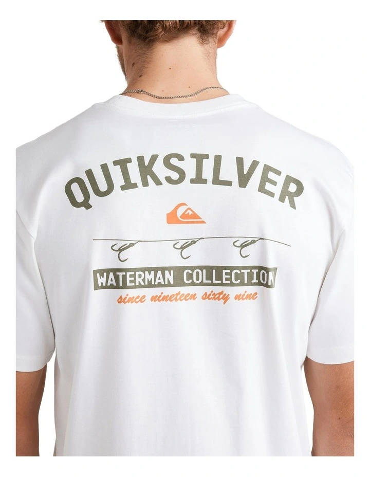 Cast Out T-shirt in White image 4