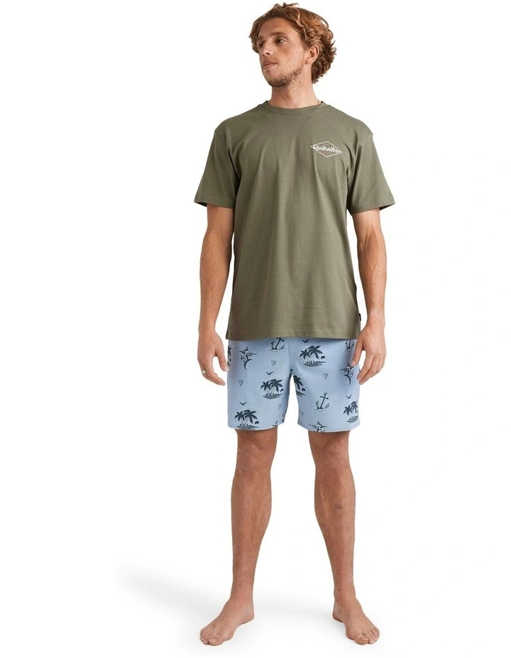 Harbour T-shirt in Olive image 5