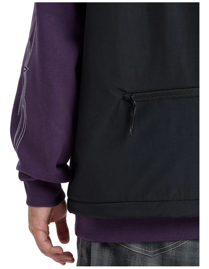 Wasted Gilet Insulated Jacket in Black image 6