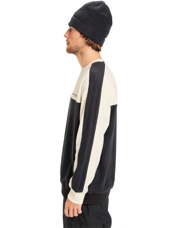 High Altitude Fleece Jumper in Black image 3