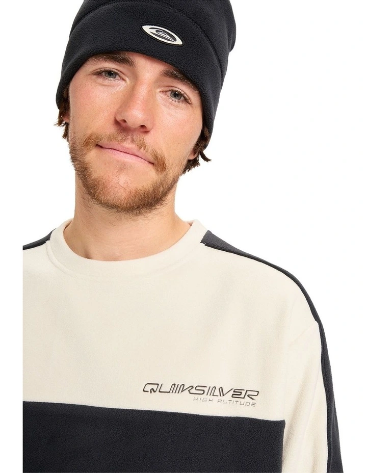 High Altitude Fleece Jumper in Black image 4