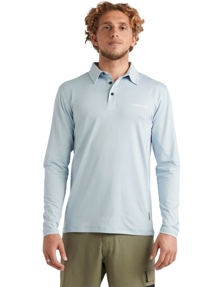 Baitball Polo Long Sleeve Surf Shirt image 1