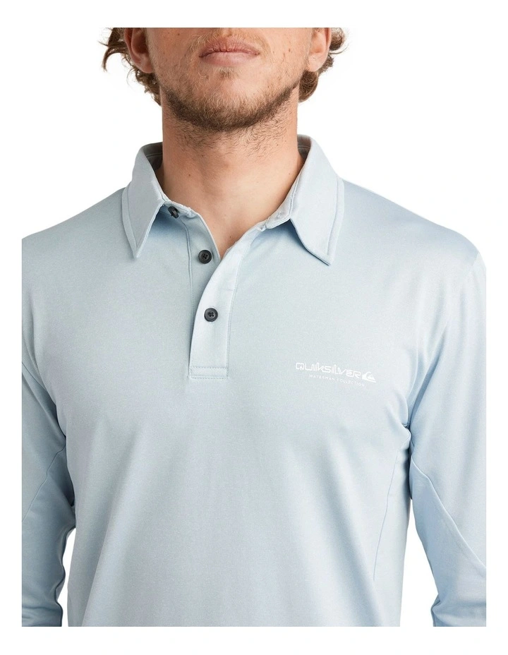 Baitball Polo Long Sleeve Surf Shirt image 4