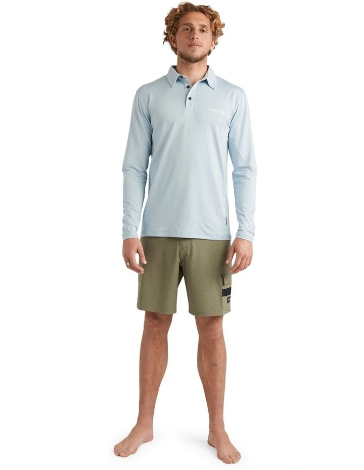 Baitball Polo Long Sleeve Surf Shirt image 5