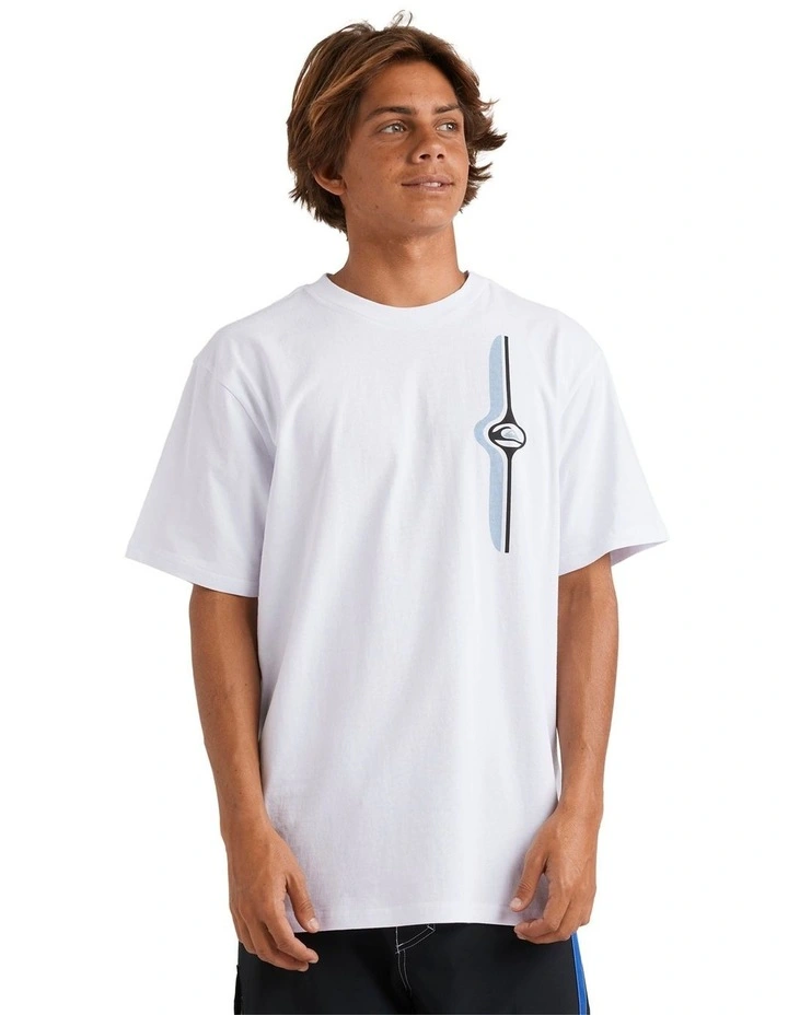 Stringer Band T-Shirt in White image 1