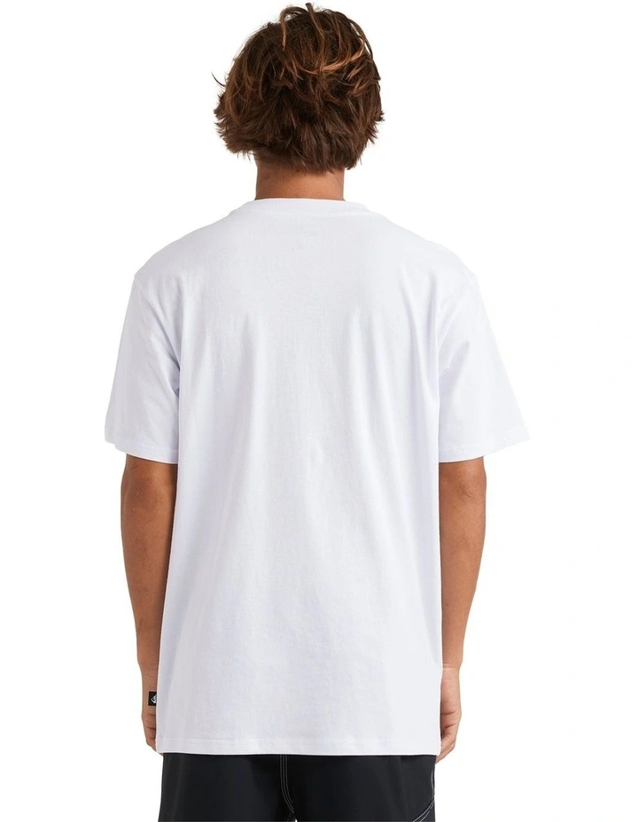 Stringer Band T-Shirt in White image 2