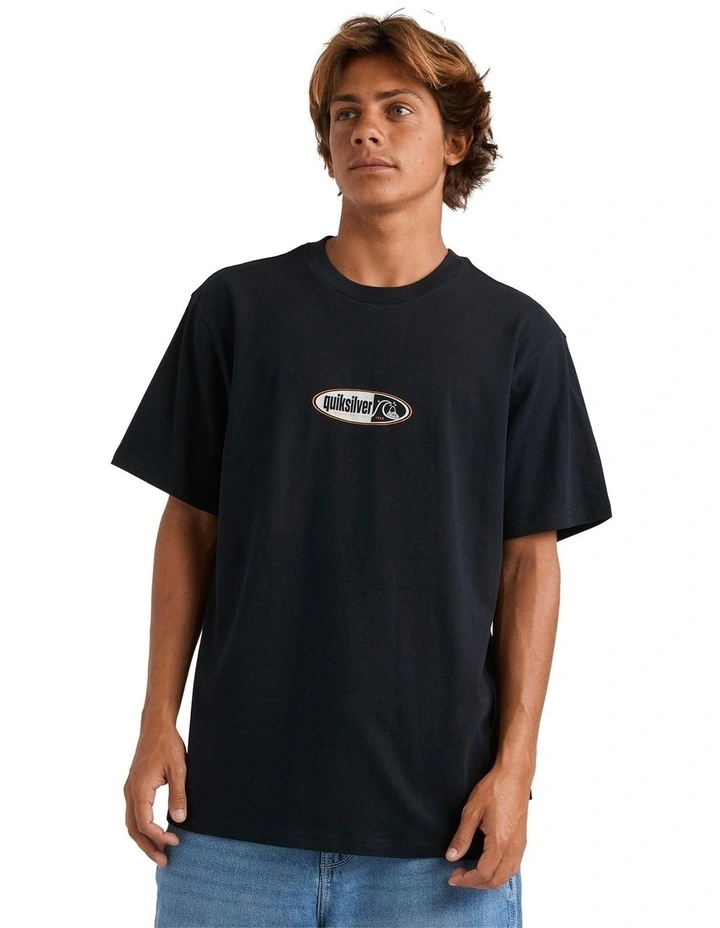 Channel Fix T-Shirt in Black image 1