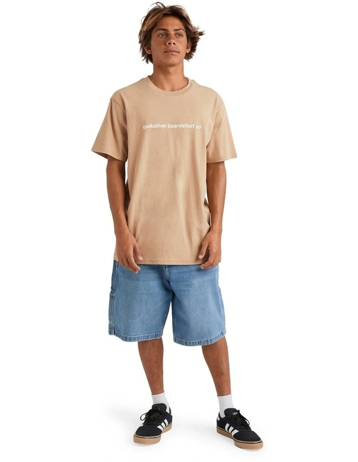 Overall T-Shirt in Brown image 5