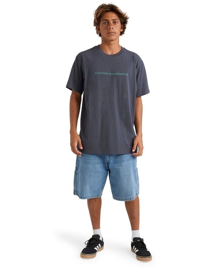 Overall T-Shirt in Blue image 5