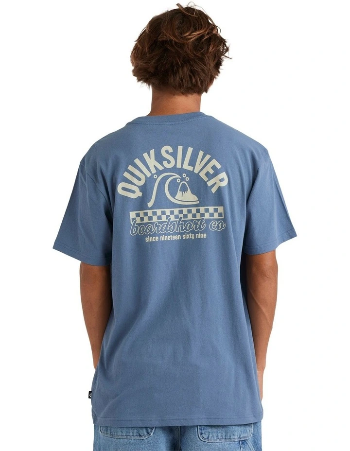 Under The Lip T-Shirt in Blue image 2
