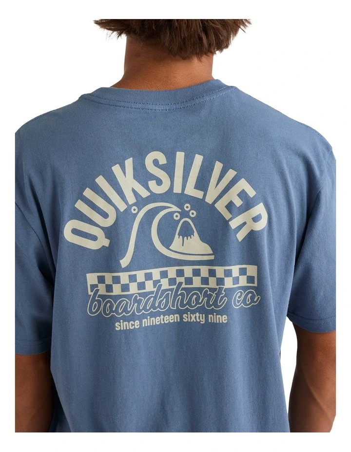 Under The Lip T-Shirt in Blue image 4