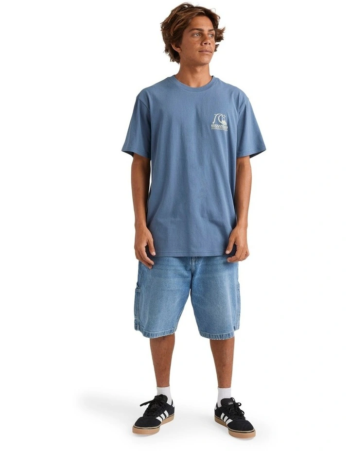Under The Lip T-Shirt in Blue image 5