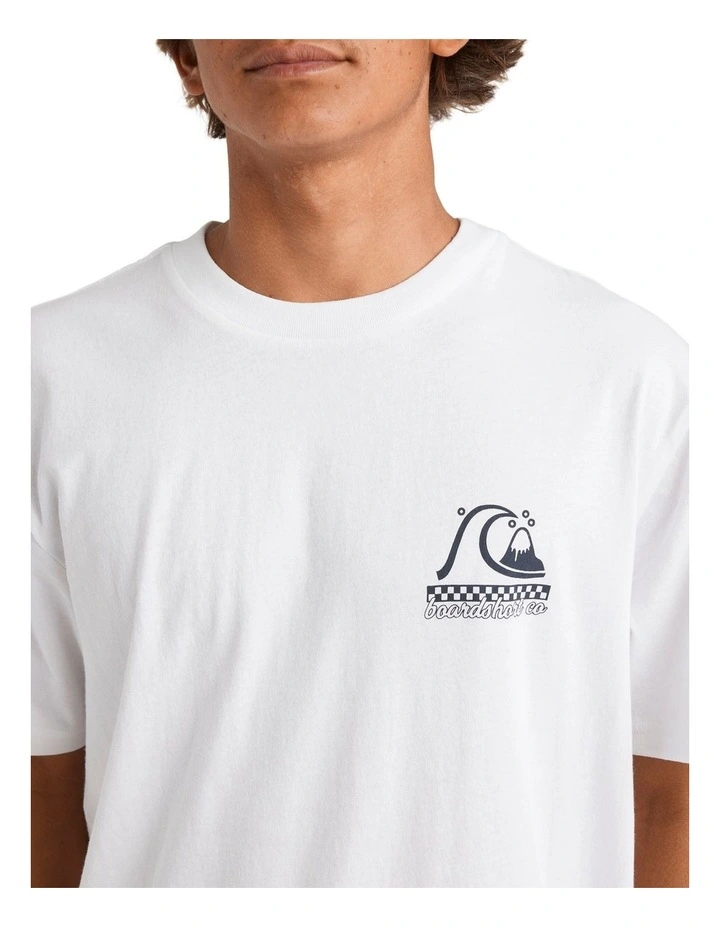 Under The Lip T-Shirt in White image 4