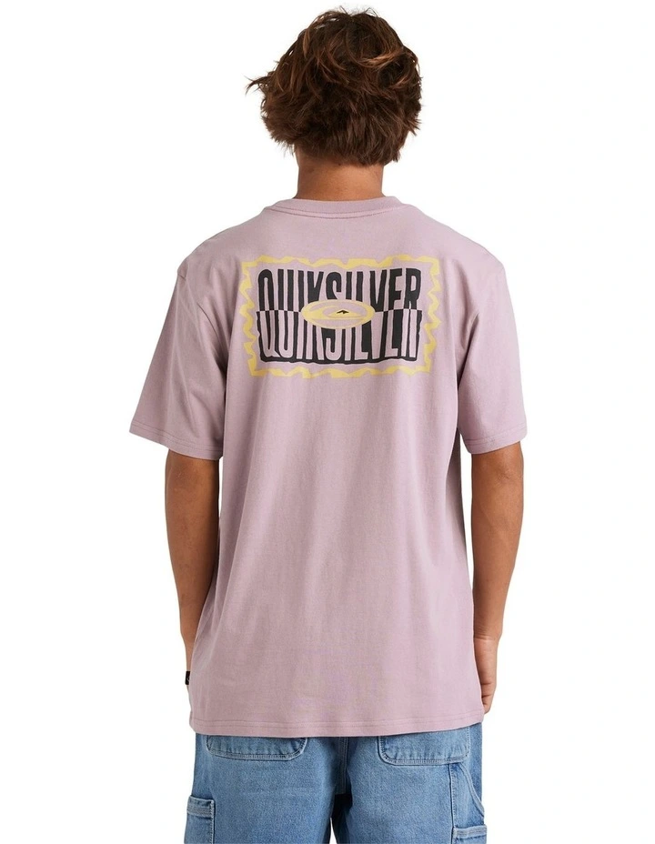 Twisted Tides T-Shirt in Purple image 2