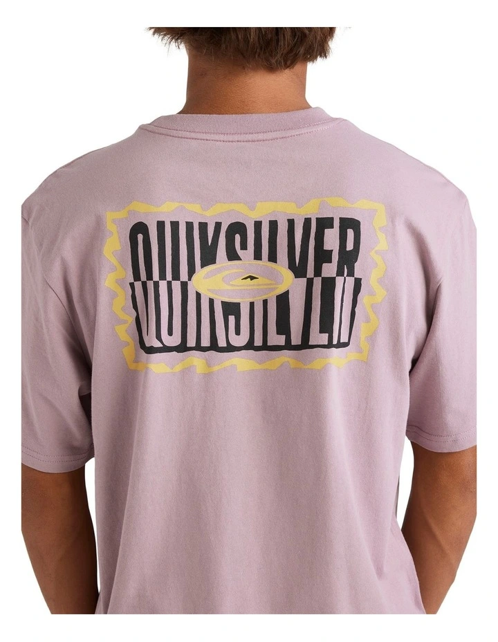 Twisted Tides T-Shirt in Purple image 4