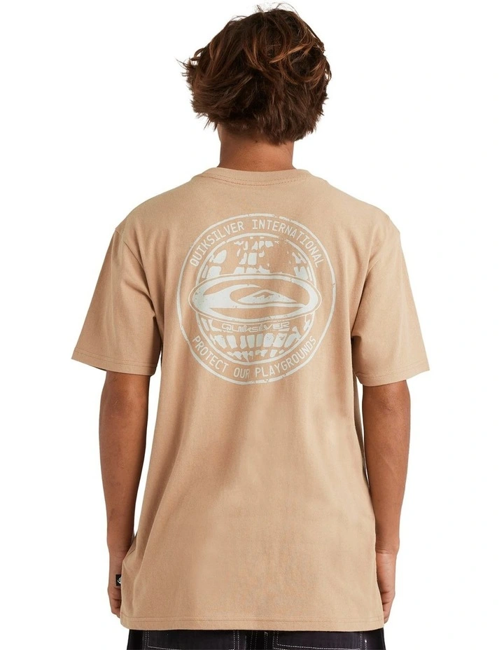 Intl T-Shirt in Brown image 2