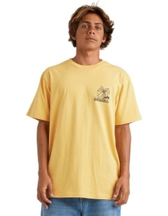 Lazy Palms T-Shirt in Yellow